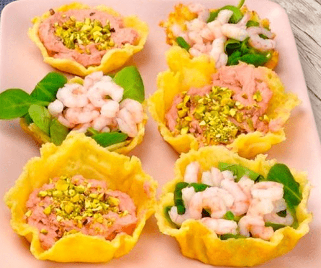 Cesti di parmigiana: la ricetta dei gusci croccanti pronti per essere farciti