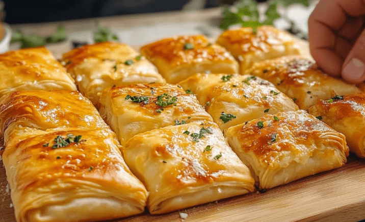 I fagottini di pasta fillo ripieni di melanzane, ricotta e feta sono un’ottima scelta per pranzo, cena o spuntino