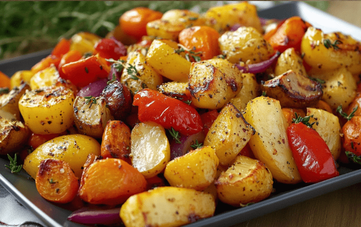 Misto di Verdure Arrostite al Forno