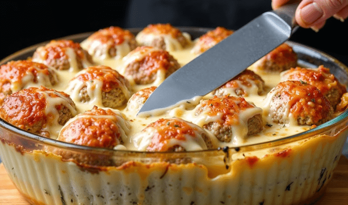 Polpette in salsa cremosa