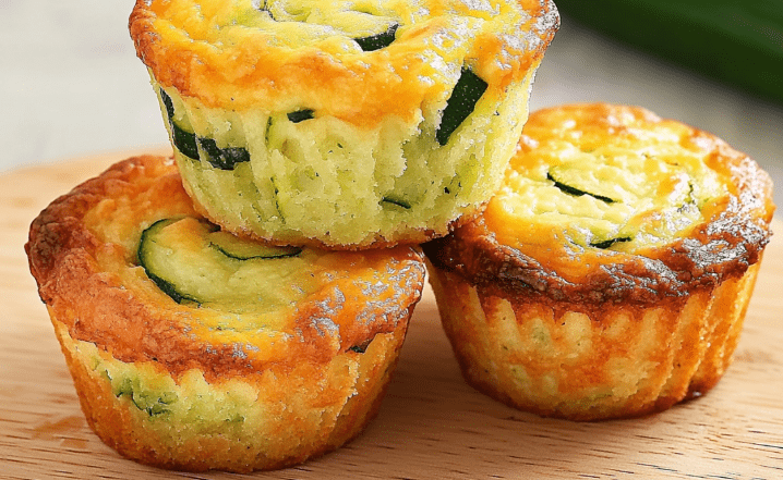 Muffin con formaggio, zucchine e patate