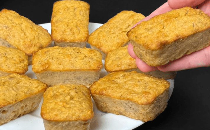 Biscotti di avena e mele