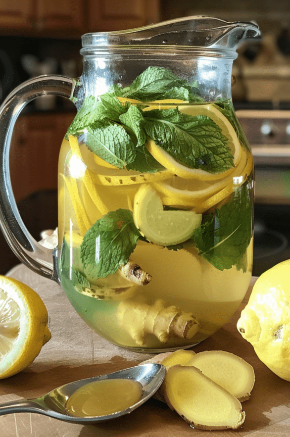 Come Preparare l’Acqua allo Zenzero che Disintossica, Sgonfia, Elimina la Ritenzione di Liquidi