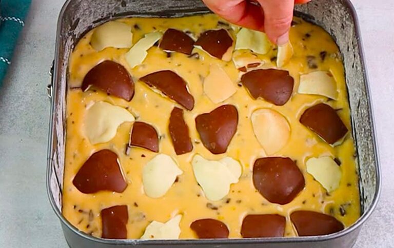 Torta soffice senza burro con il cioccolato avanzato dalle uova di Pasqua