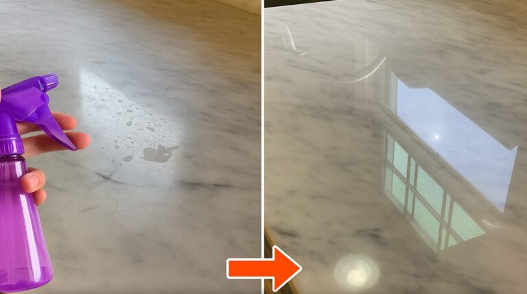 Come pulire il marmo e farlo brillare con i rimedi naturali