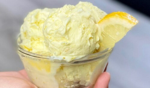 GELATO AL LIMONE SENZA MACCHINA