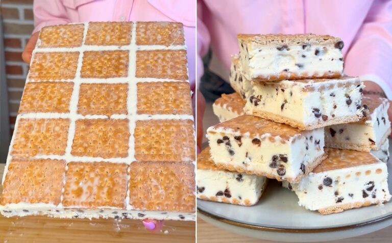 Gelato sandwich al biscotto con 4 ingredienti: la ricetta facile per una deliziosa delizia estiva!