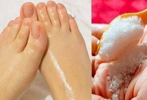 Ecco come fare una pedicure a casa con bicarbonato di sodio