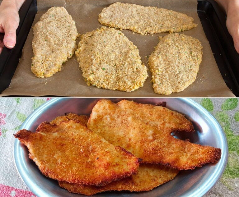 Cotoletta al forno: la ricetta facile e leggera per farla croccante e dorata