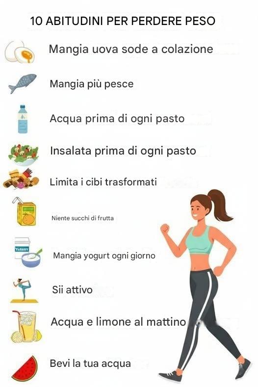 🏃‍♀️ 10 Abitudini Quotidiane per Dimagrire in Modo Sano e Sostenibile 🏃‍♀️