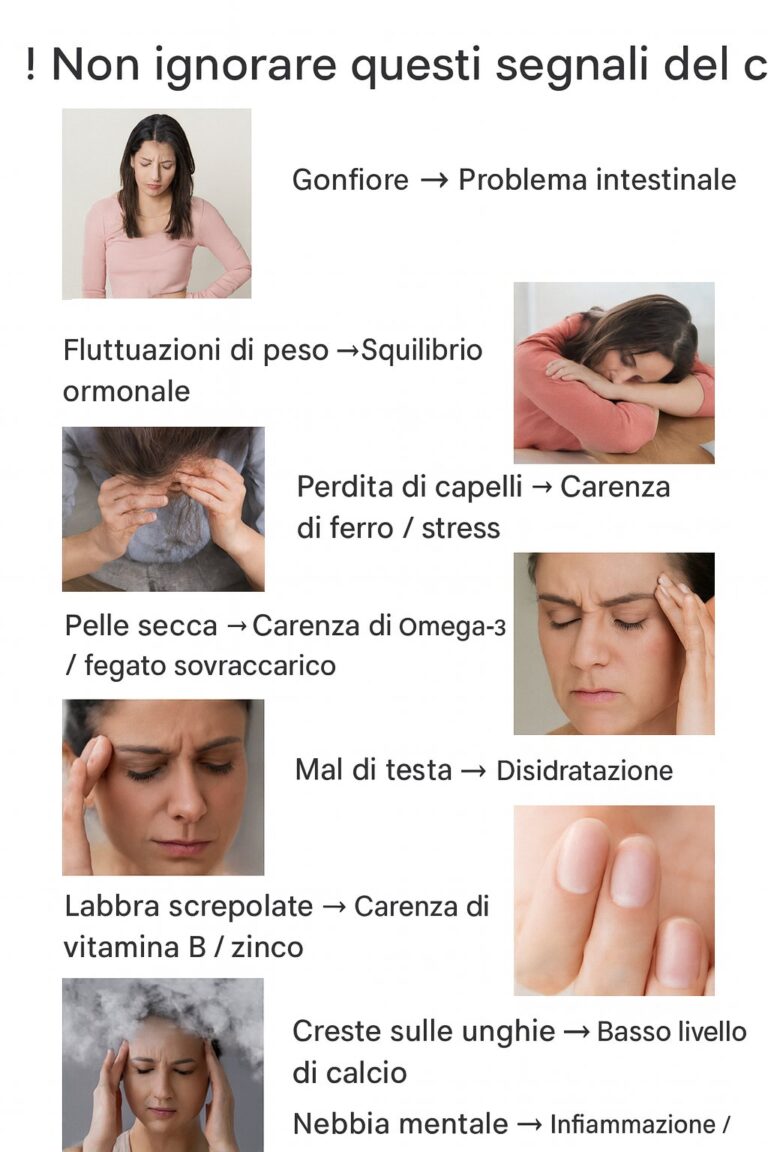 Il Tuo Corpo Ti Parla: 10 Segnali da Non Sottovalutare