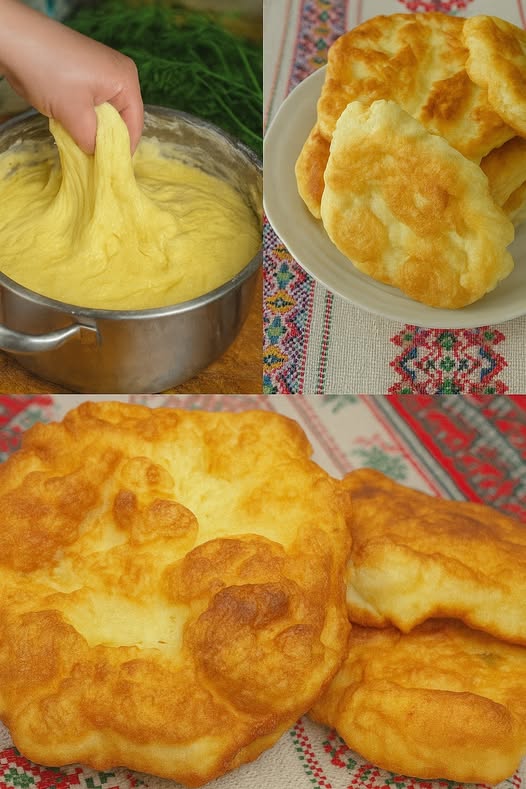 I MIGLIORI LANGOS PRONTI IN 10 MINUTI – Soffici come un sogno, perfetti per colazione o cena