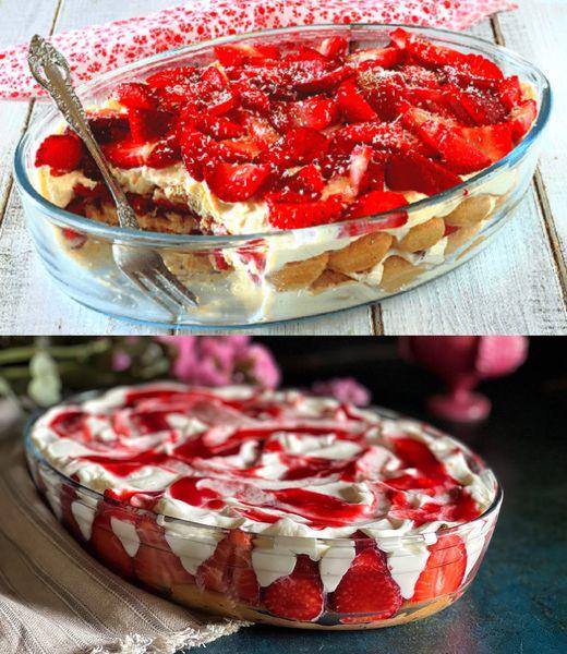 Tiramisù alle fragole espresso: pronto in 10 minuti!