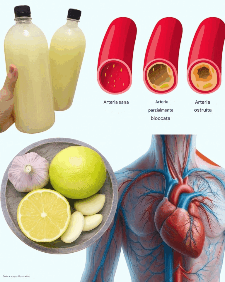Basta un solo bicchiere di questo succo per liberare le arterie ostruite.