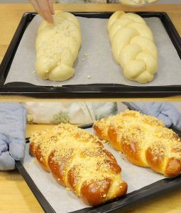 Occorrono 2 uova e 45 minuti di lievitazione, una bella treccia di lievito della tua bisnonna.