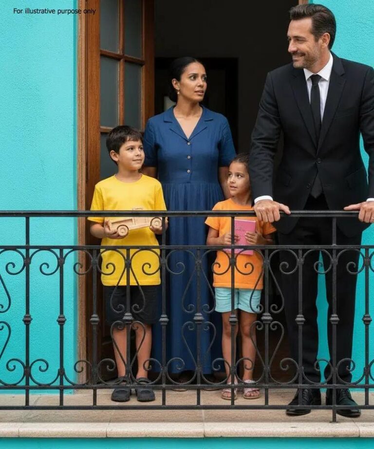 Senza preavviso, il milionario decise di recarsi a casa del suo dipendente.