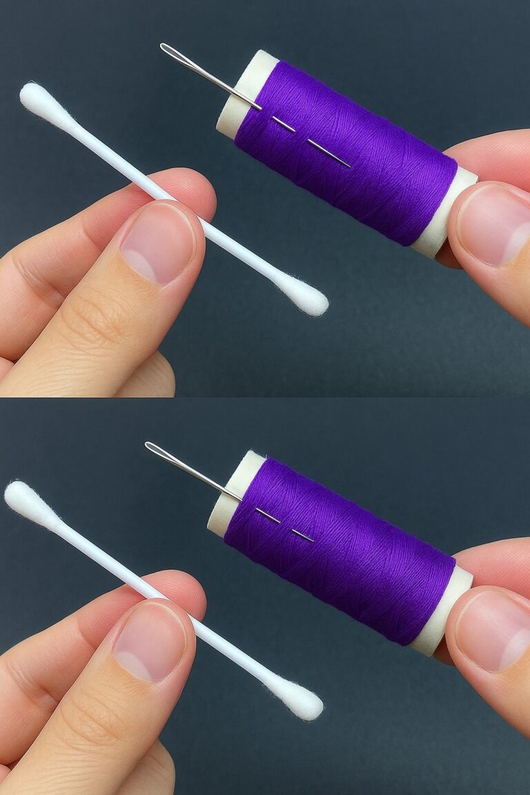 Una sarta con 60 anni di esperienza svela il segreto per infilare l’ago senza fatica