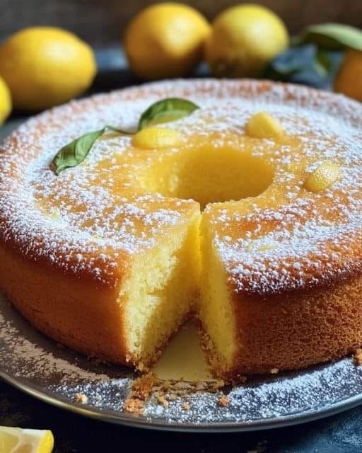 Torta da 12 cucchiai – Senza bilancia – Ricetta facile! Torta al limone
