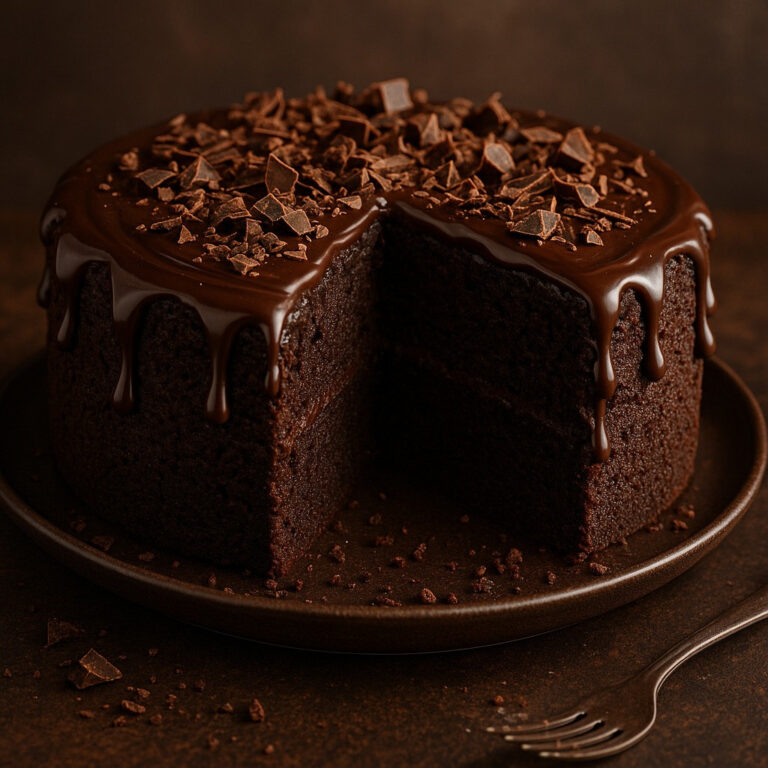 Ricetta per una torta al cioccolato umida