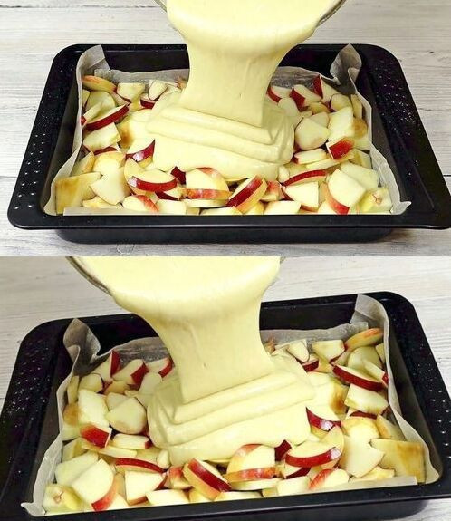 Torta di mele in 10 minuti, mio ​​marito continua a chiedere quando sarà di nuovo disponibile