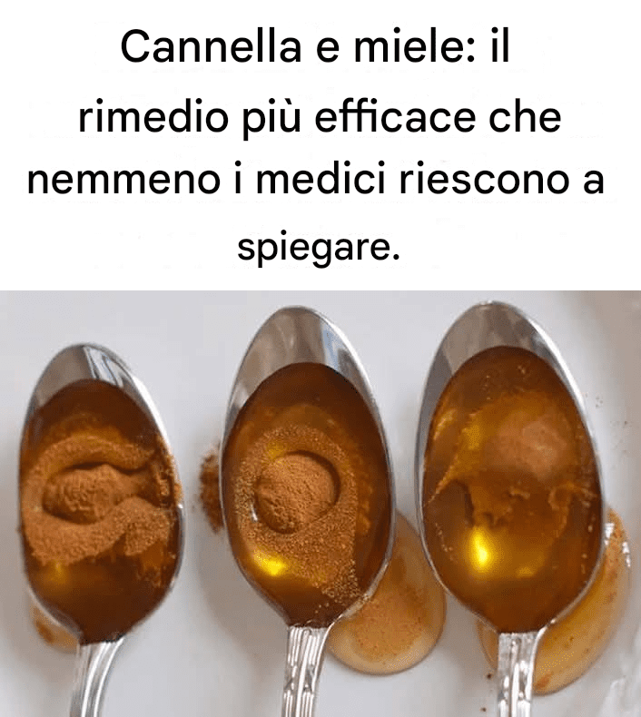 Cannella e miele: il rimedio più efficace che nemmeno i medici riescono a spiegare.