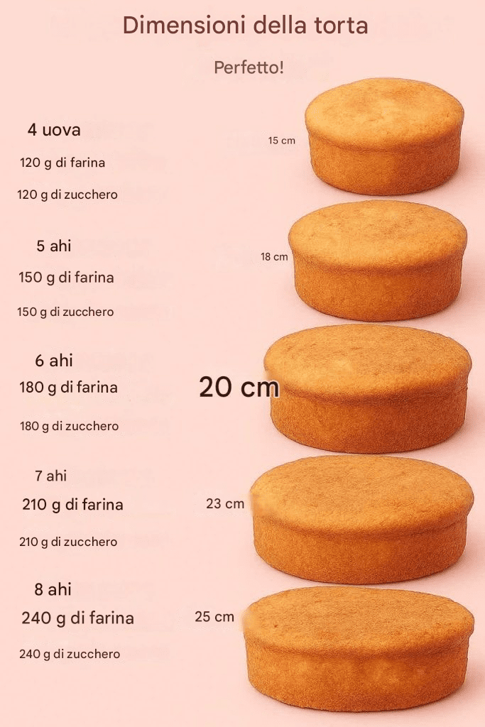 Pan di Spagna fatto in casa perfetto (senza lievito)