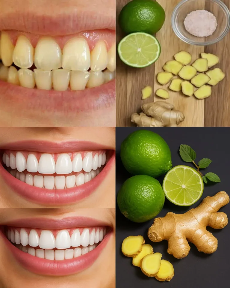 Di' addio alle macchie: sbianca i denti in modo naturale con zenzero e sale