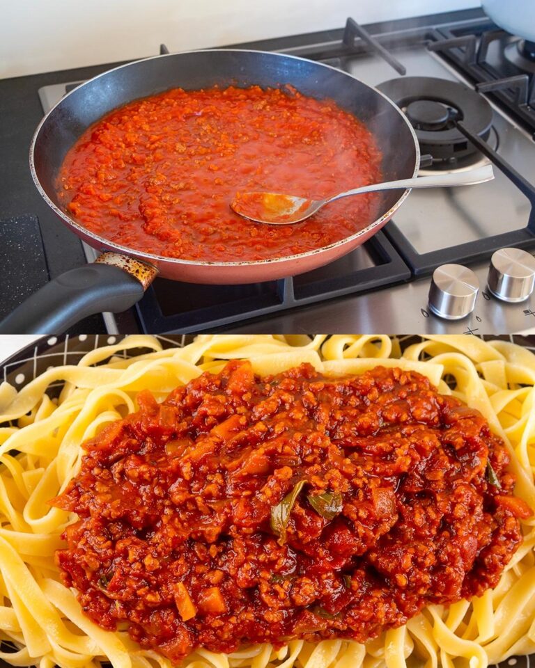 La ricetta del ragù di nonna senza carne