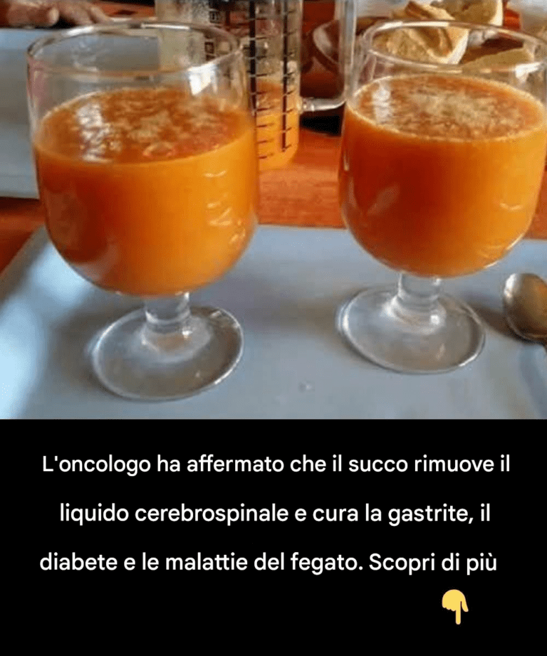 L'oncologo ha affermato che questo succo rimuove le cellule cancerose e cura la gastrite, il diabete e le malattie del fegato.