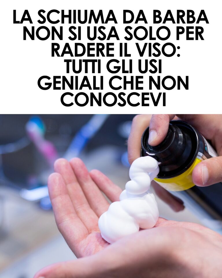 I 6 usi alternativi della schiuma da barba: non serve solo per radere il viso
