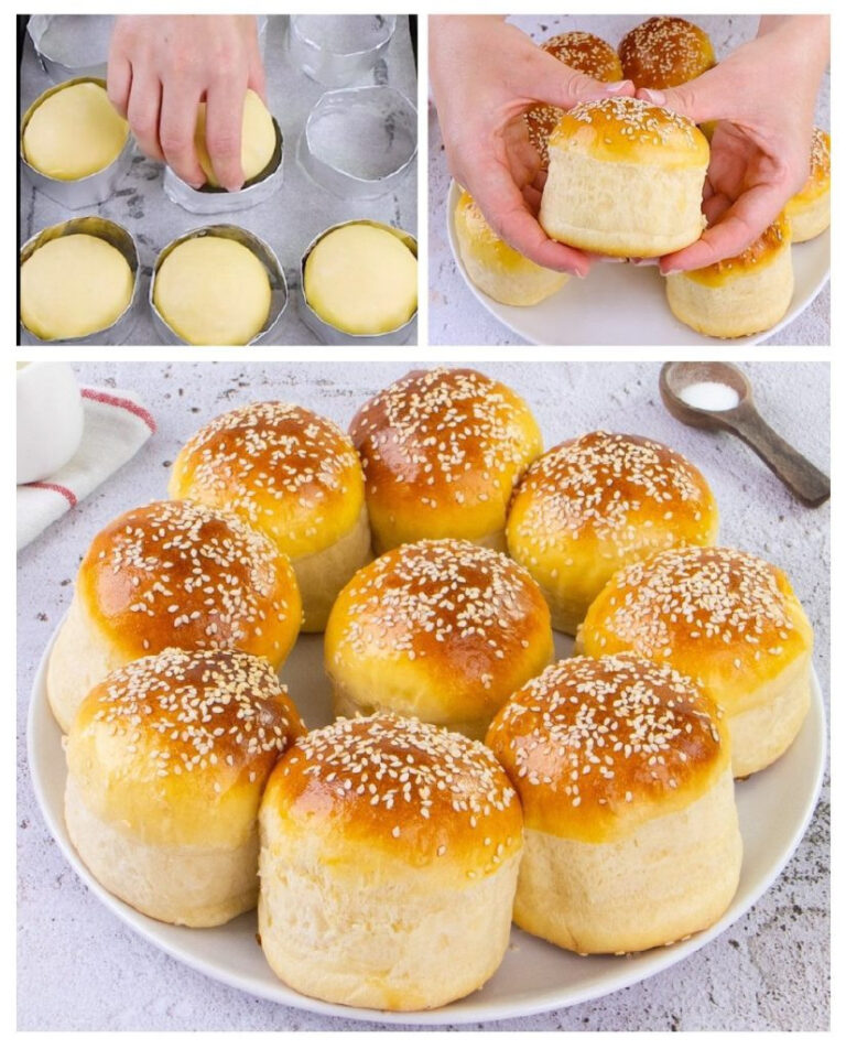 Ricetta per panini per hamburger perfetti: morbidi e vellutati