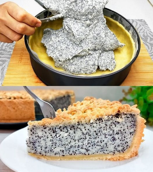 La migliore torta ai semi di papavero con crumble che abbia mai mangiato