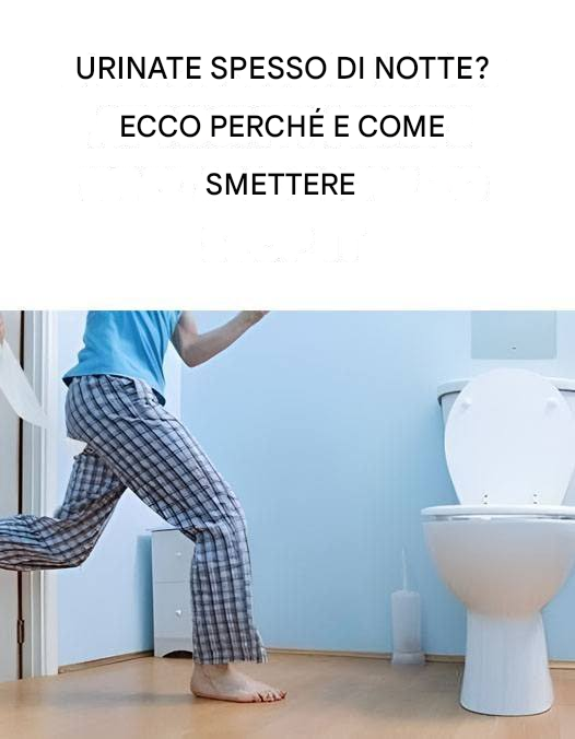 Urinate spesso di notte? Ecco perché e cosa potete fare al riguardo.