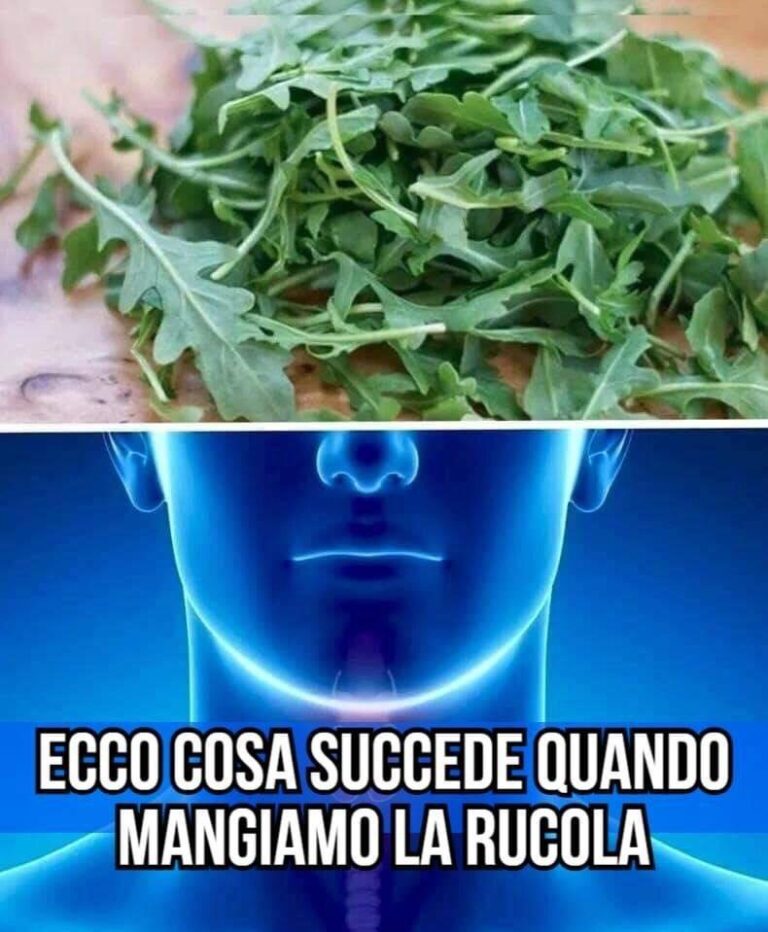 Ecco cosa succede quando mangiamo la rucola, la verdura ricca di tante proprietà