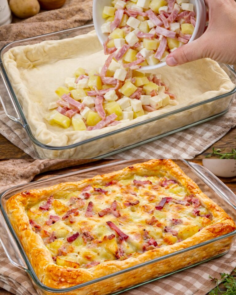 Torta salata di patate e mozzarella: ricetta facile e irresistibile