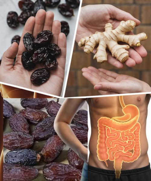 Datteri e Zenzero: il Rimedio Naturale che Rigenera Intestino e Fegato”