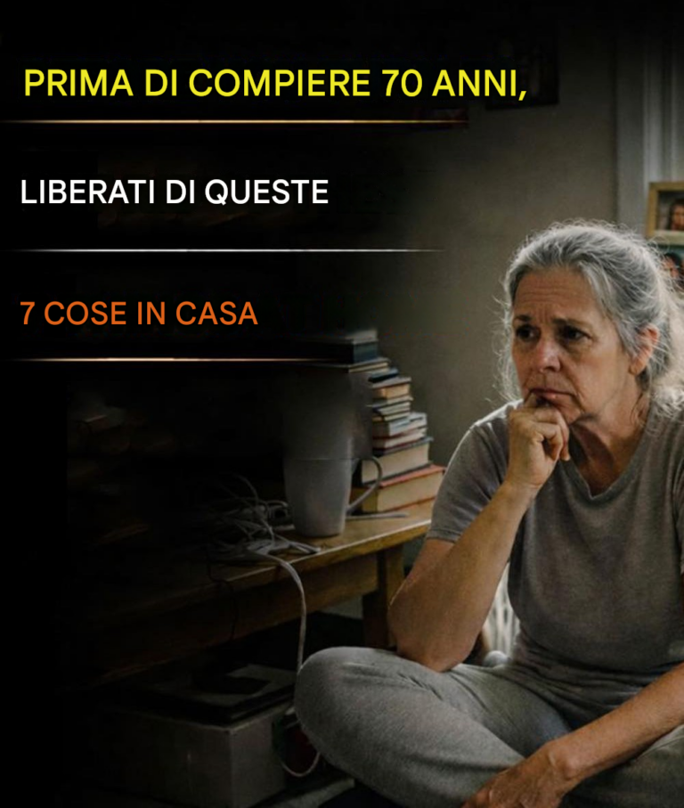 Prima dei 70 anni: oggetti domestici di cui dovresti liberarti per una vita migliore