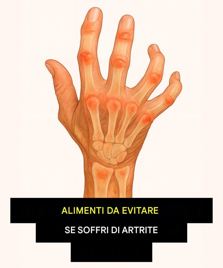 10 alimenti da evitare per aiutare a prevenire e alleviare i sintomi dell’artrite