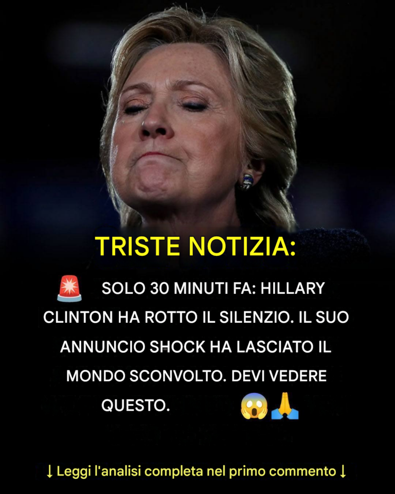 I nostri pensieri e le nostre preghiere sono con Hillary Clinton in questo momento difficile. Il suo recente annuncio ha lasciato molti sbalorditi e profondamente commossi.