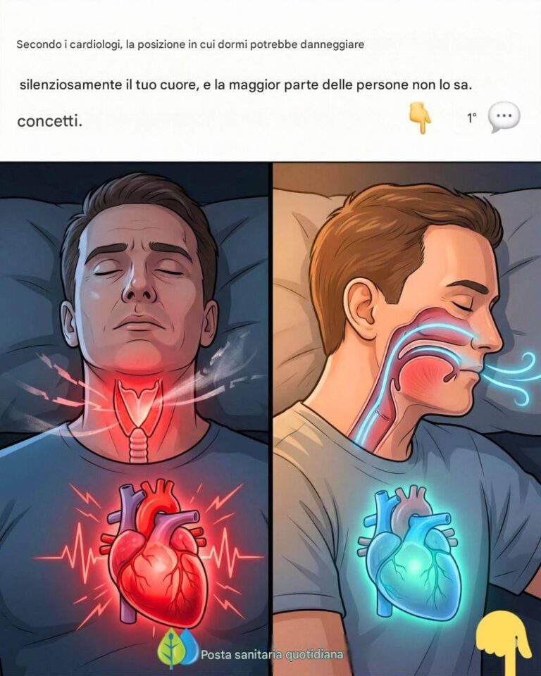 Un cardiologo afferma che la posizione in cui dormi può danneggiare il cuore, anche se non te ne rendi conto, e la maggior parte delle persone non se ne rende conto.